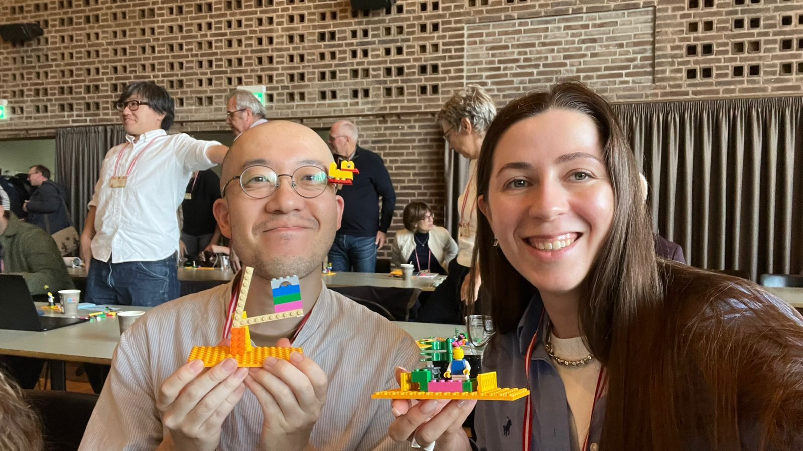 Facilitators at the LEGO® SERIOUS PLAY® Global Community Meeting