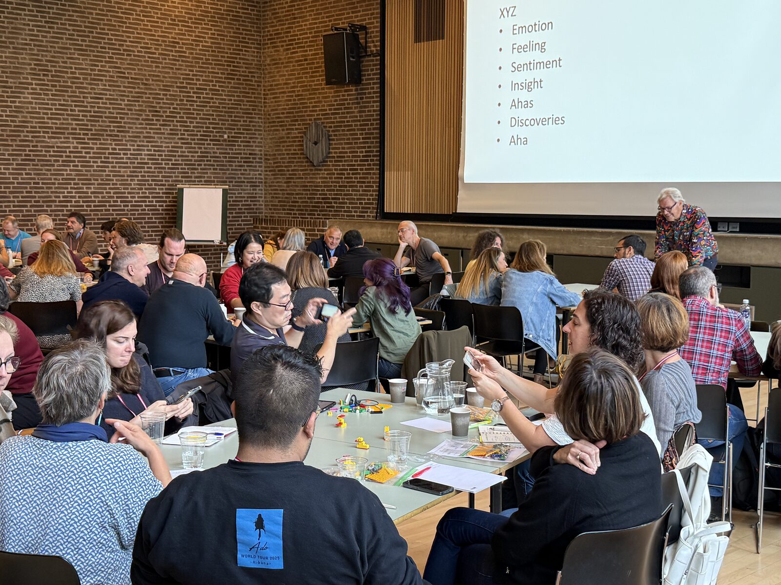 Facilitators gathered at Billund Centret